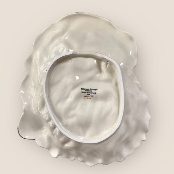 Fitz & Floyd Boxed Vintage Santa Claus Canape Plate Decor Wonderland Collection - Picture 4 of 7